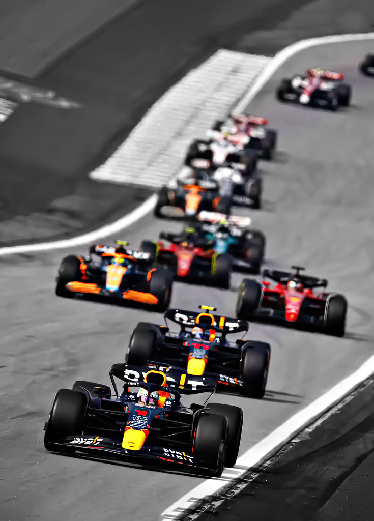 F1 metal poster artwork